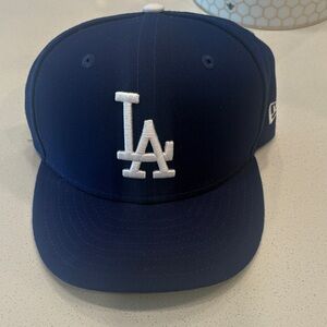 New Era Kids Navy Blue LA Cap